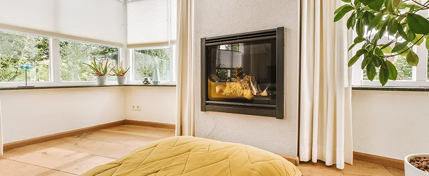 Residential Fireplace Ceramic Glass Installation in East Massapequa, NY