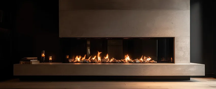 Gas Fireplace Ember Bed Design Services in East Massapequa, New York