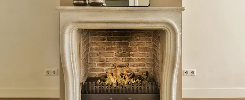 Vintage-style Fireplace Redesign in East Massapequa, New York