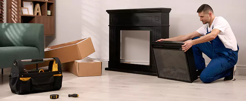 Old Rusted Metal Fireplace Repair And Replacement in East Massapequa, NY
