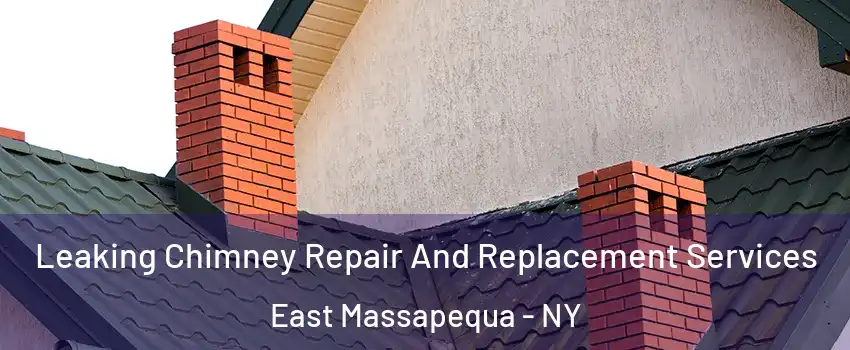  Leaking Chimney Repair And Replacement Services East Massapequa - NY